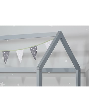 Birlea Kids House Bed- Grey