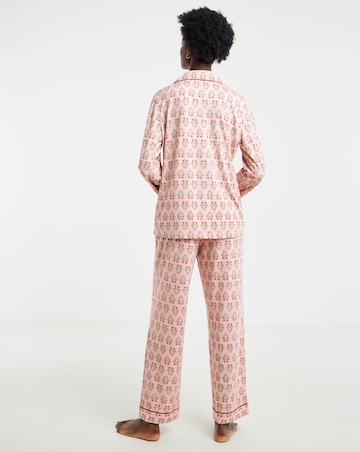 Julipa Tonal Aztec Print Revere Pyjama Set