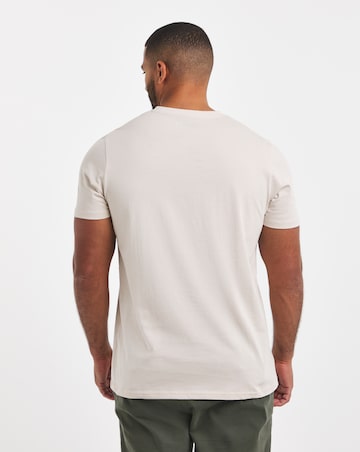 Pure Cotton V Neck T-Shirt Long