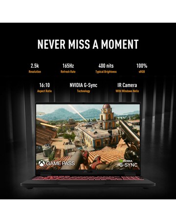 ASUS TUF Gaming Laptop - 16in NVIDIA GeForce RTX 5060 AMD Ryzen 7 16GB 1TB 165Hz