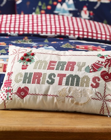 Catherine Lansfield Merry Christmas Cushion