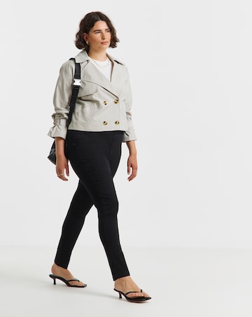 Black Stretch Skinny Pull On Jeggings