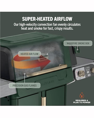 Ninja FlexFlame Outdoor Cooking System PG301UK Green