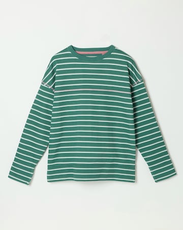 FatFace Airlie Stripe Crew