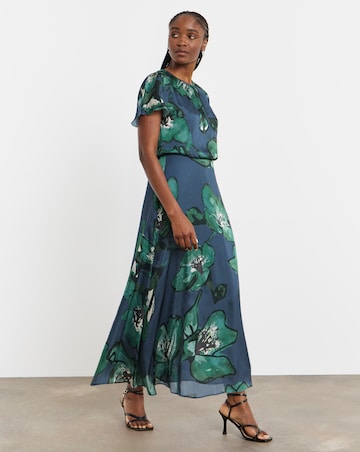 Joanna Hope Split Sleeve Maxi Dress