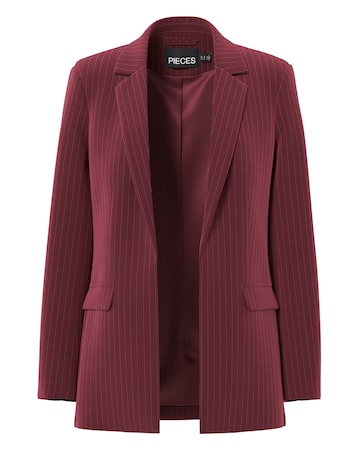 Pieces Bozzy Loose Striped Blazer