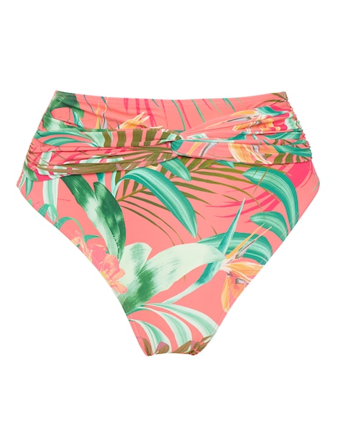 MAGISCULPT Medium Control Twist Front High Waist Bikini Bottoms