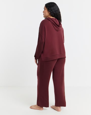Figleaves Ribbed Soft Hooded Lounge Set