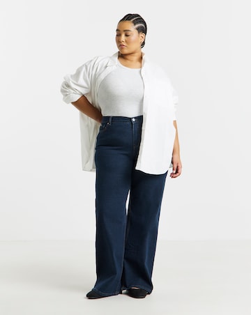 Indigo 24/7 Wide Leg Jeans