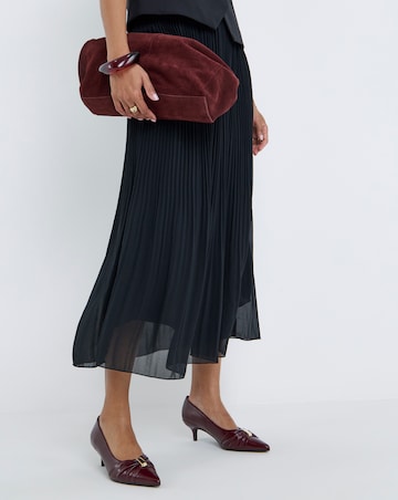 Helen Hardware Detail Court Shoes - Wide Fit (E)