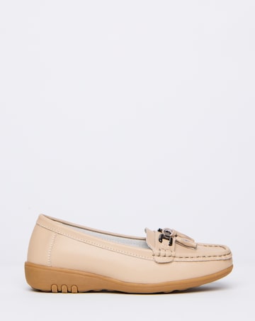 Samara Leather Loafers - Extra Wide Fit (EEE)