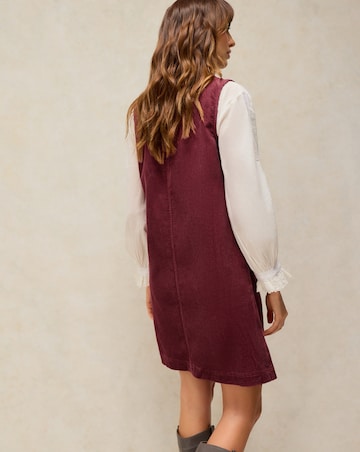 White Stuff Millie Cord Shirt Dress