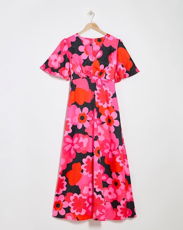 Twisted Wunder Grace Flower Maxi Dress