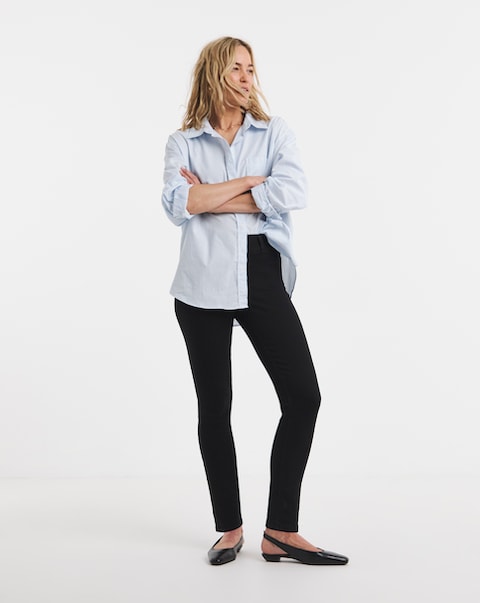 Black Stretch Slim Leg Jeggings