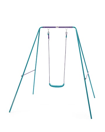 Plum 2 in 1 Swing Set - Purple/Teal