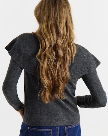 Cape Detail Cardigan