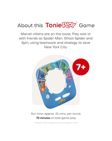 Tonies Spiderman Neighbourhood Hero (Tonieplay Game Set)