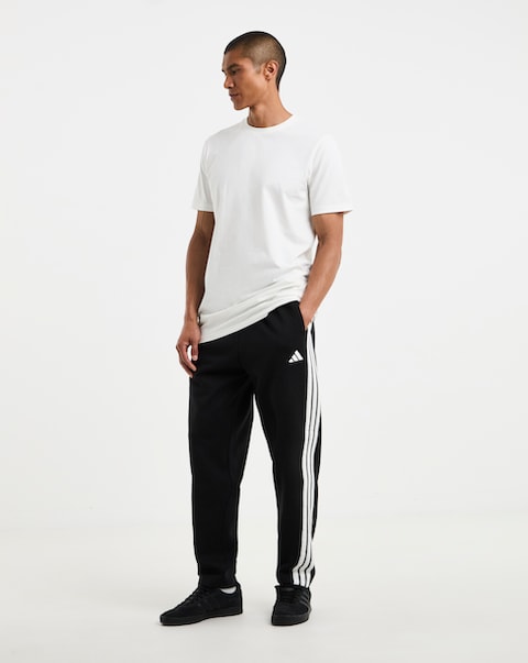 adidas 3 Stripes Open Hem Fleece Pants
