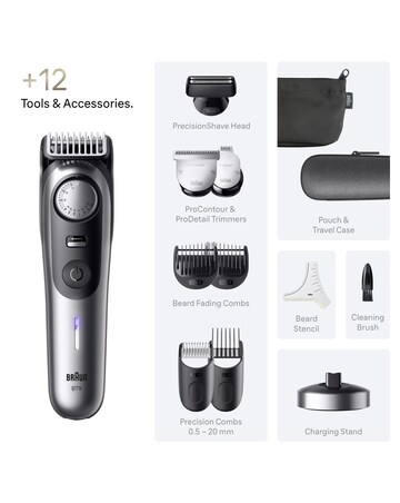 Braun - Beard Trimmer S9 +12 Barbering Tools