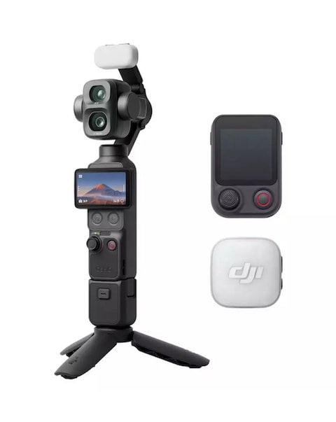 DJI Osmo Pocket 4P Handheld Gimbal Camera (Vlog Combo)