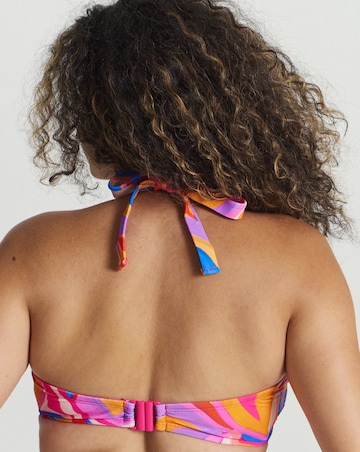 Floral Mix And Match Bandeau Non Wired Bikini Top
