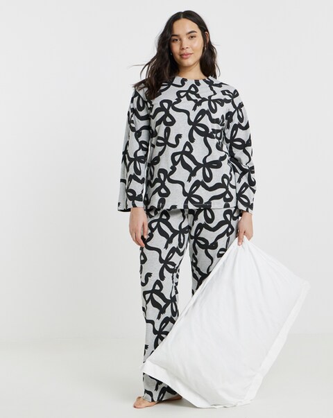 Pretty Secrets Value Bow Print Pyjama Set