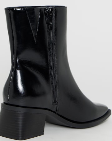 Lana Square Toe Ankle Boots - Extra Wide Fit (EEE)