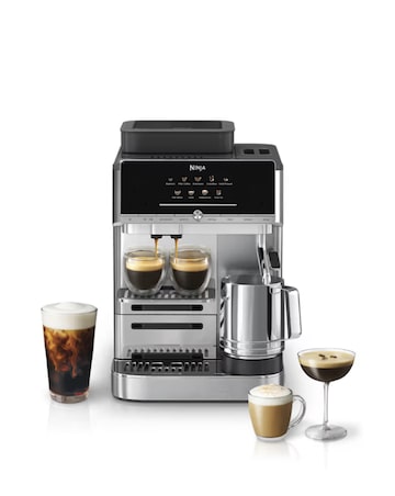 NINJA AutoBarista Coffee Machine AE1001UK Black/ stainless steel