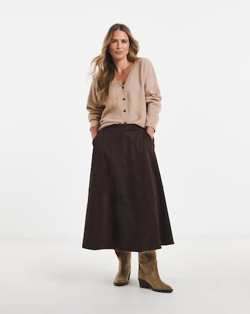 Sponge V Neck Cardigan