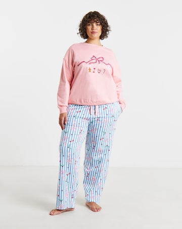 Pretty Secrets Christmas Sweetest Season Sweatshirt Pyjama Set