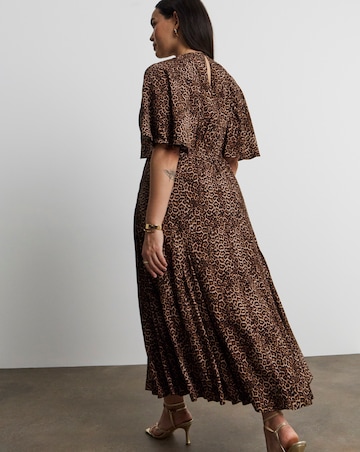 Joanna Hope Animal Print Tea Dress