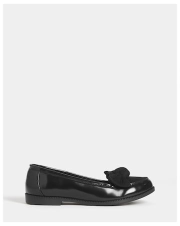 Kinzie Bow Detail Flat Shoes - Wide Fit (E)