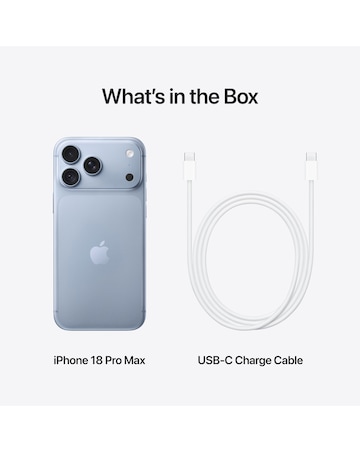 Apple iPhone 18 Pro Max 1TB - Glacier