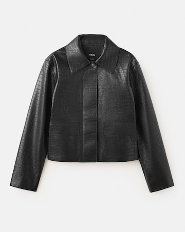 Mango Faux Leather Jacket
