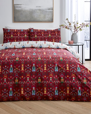 Nutcracker Cotton Blend Duvet Cover Set