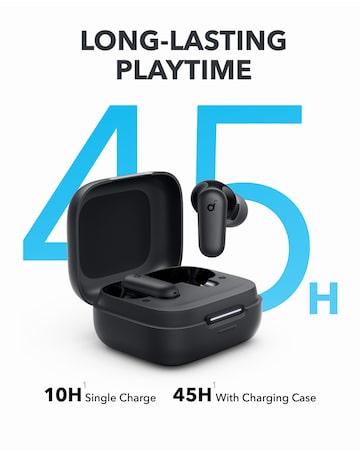 Soundcore R50i Noise-Cancelling True Wireless Earbuds - Black