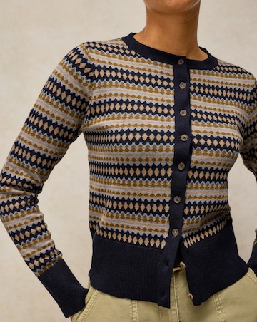 White Stuff Lois Fairisle Cardigan