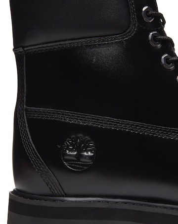 Timberland 6 Inch Stacked Waterproof Boot - Black