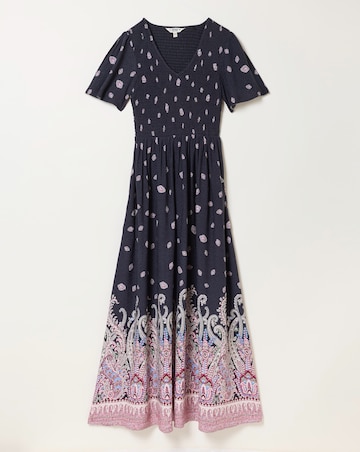 FatFace Alma Paisley Midi Dress