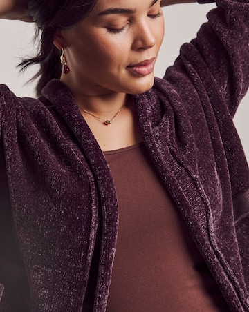 Julipa Chenille Pocket Cardigan
