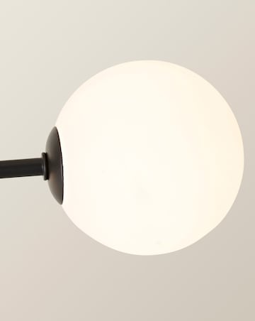 ValueLights Marlow Matte Black Multi Arm Ceiling Light