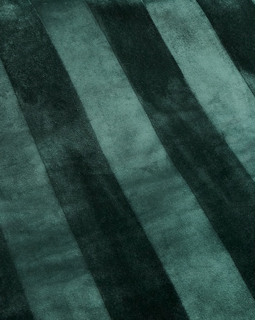 Embossed Velvet Stripe Duvet Cover Set