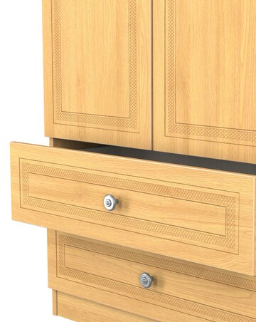Richmond Triple Wardrobe with 2 Drawers