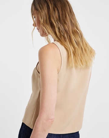 Unlined Button Front Waistcoat