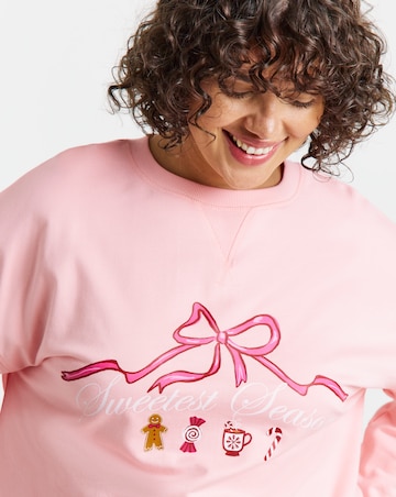 Pretty Secrets Christmas Sweetest Season Sweatshirt Pyjama Set