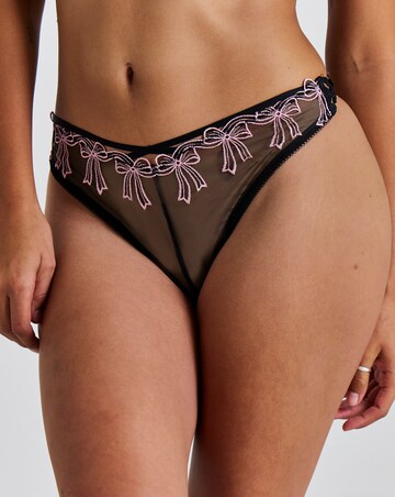 Ann Summers Sweet Embrace Brazilian Black