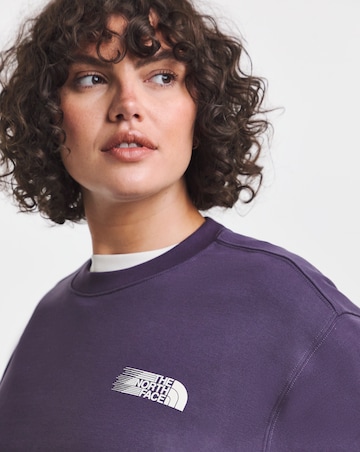 The North Face Retro Trail Relaxed Graphic Crew Sweatshirt