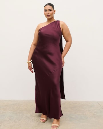 Pretty Lavish Sheree One Shoulder Sash Maxi Dress
