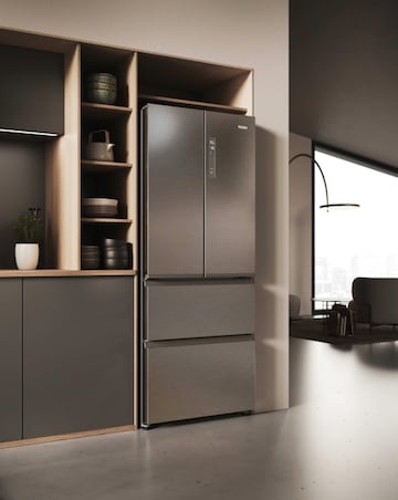 HaierFD70 S3 HFR3718ENMM Fridge Freezer
