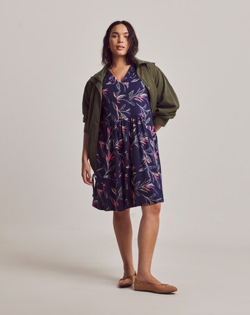 Julipa Printed Cotton Jersey Shift Dress